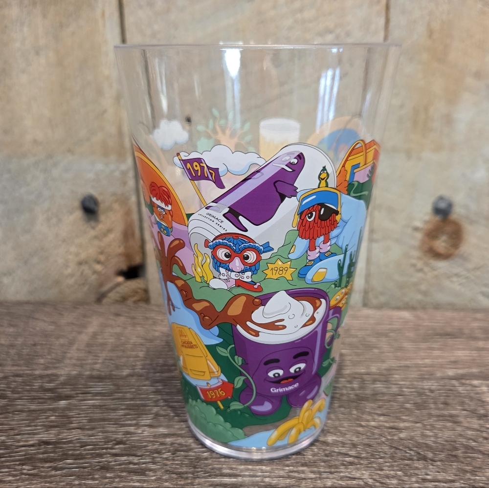 McDonald’s Adult Happy Meal Grimace Collectors Edition Cup Ronald McDonald